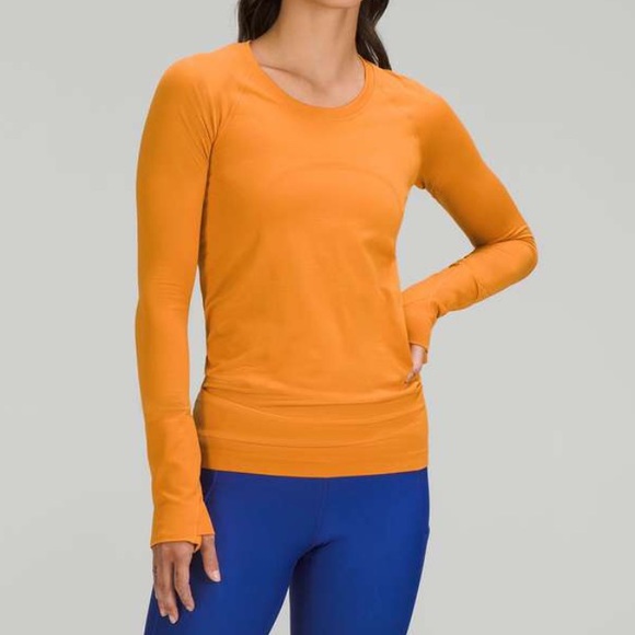 Lululemon | Autumn Orange LS swiftly 🍁🍂 - Picture 1 of 3
